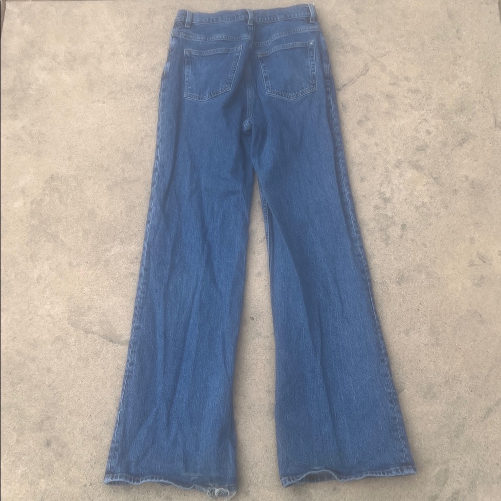 & Other Stories Women's Treasure Cut Groovy Wide Leg High Rise Jeans Size 29 - Picture 5 of 11